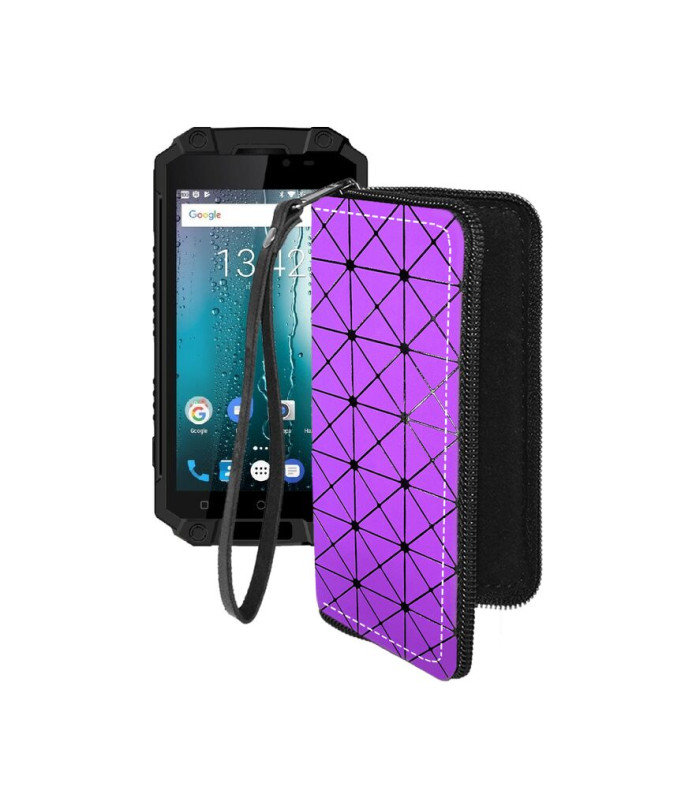Чохол-гаманець з екошкіри для телефону Sigma X-treme PQ39 Ultra