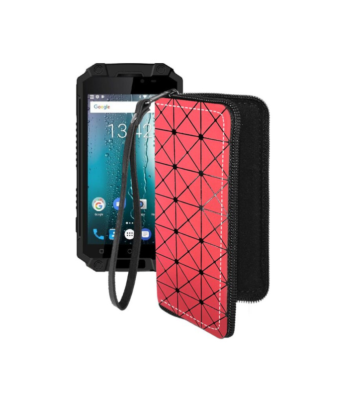 Чохол-гаманець з екошкіри для телефону Sigma X-treme PQ39 Ultra