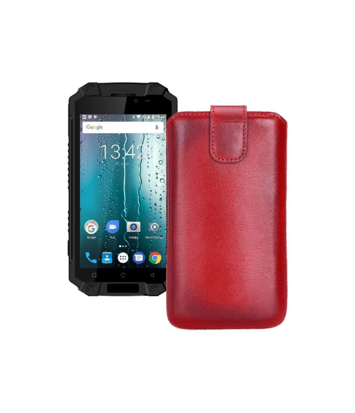 Витяжка з екошкіри для телефону Sigma X-treme PQ39 Ultra