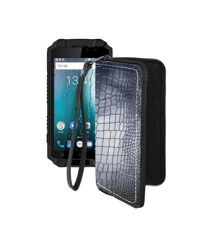 Чохол-гаманець з екошкіри для телефону Sigma X-treme PQ39 Ultra