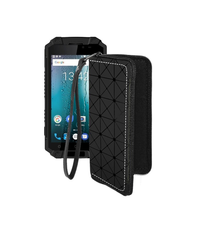 Чохол-гаманець з екошкіри для телефону Sigma X-treme PQ39 Ultra