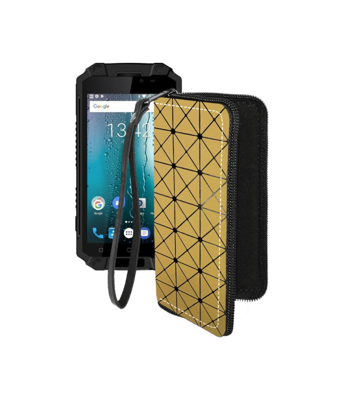 Чохол-гаманець з екошкіри для телефону Sigma X-treme PQ39 Ultra
