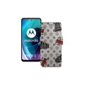 Чохол-книжка з екошкіри для телефону Motorola Moto G71 5G