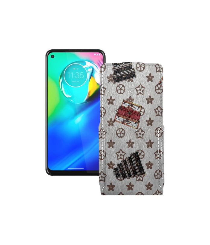 Чохол-флип з екошкіри для телефону Motorola Moto G8 Power