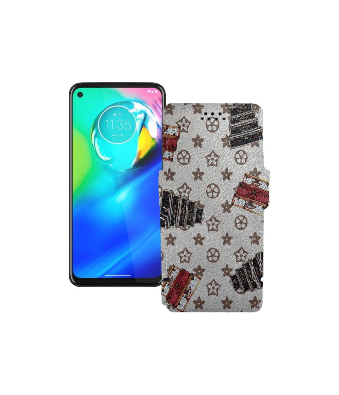 Чохол-книжка з екошкіри для телефону Motorola Moto G8 Power