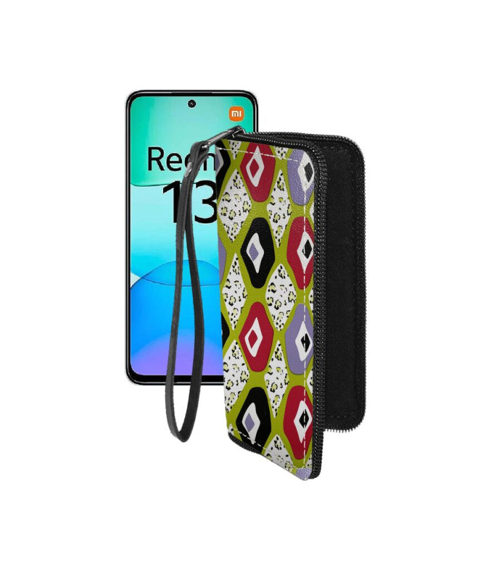 Чохол-гаманець з екошкіри для телефону Xiaomi Redmi 13