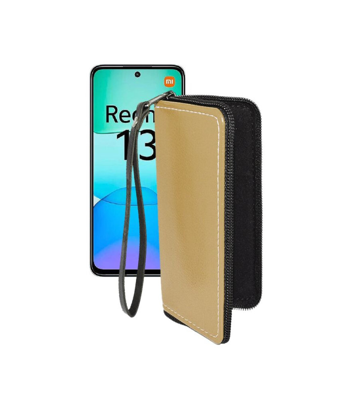 Чохол-гаманець з екошкіри для телефону Xiaomi Redmi 13