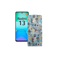 Чохол-флип з екошкіри для телефону Xiaomi Redmi 13