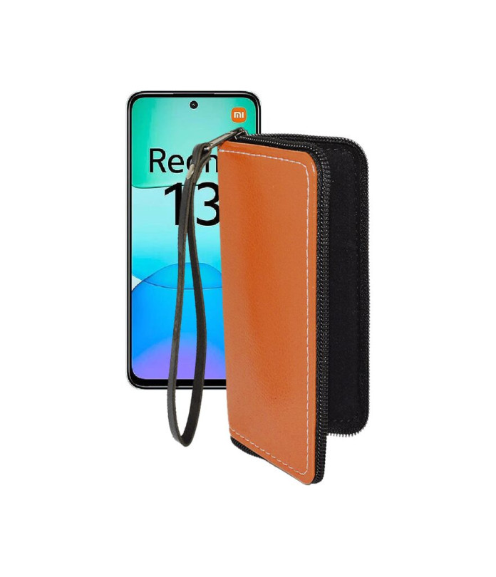 Чохол-гаманець з екошкіри для телефону Xiaomi Redmi 13