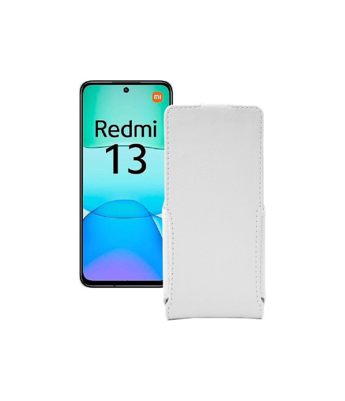 Чохол-флип з екошкіри для телефону Xiaomi Redmi 13
