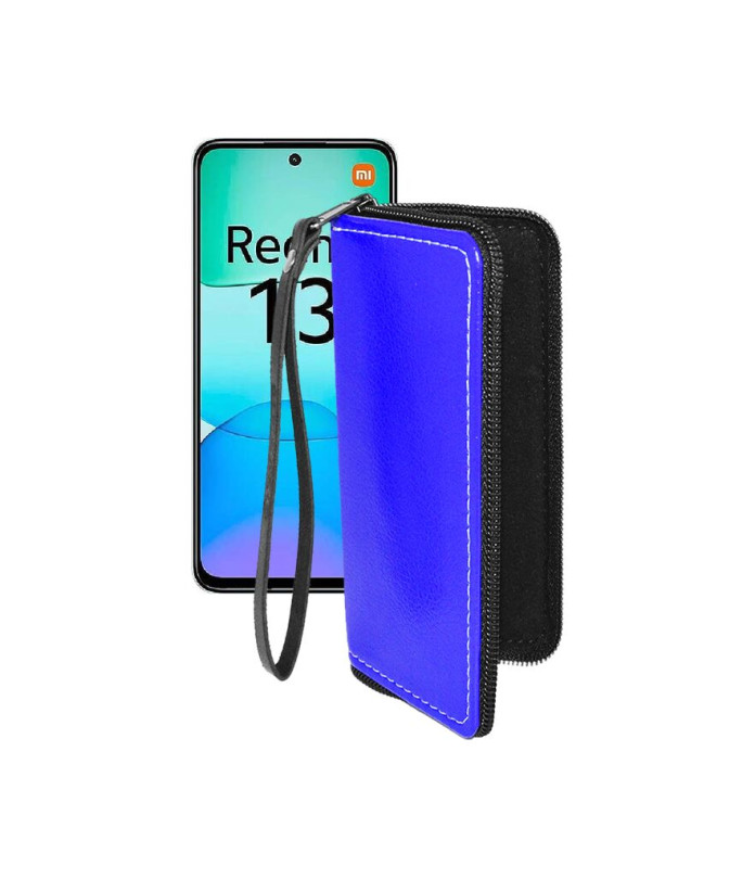 Чохол-гаманець з екошкіри для телефону Xiaomi Redmi 13
