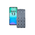 Чохол-флип з екошкіри для телефону Xiaomi Redmi 13