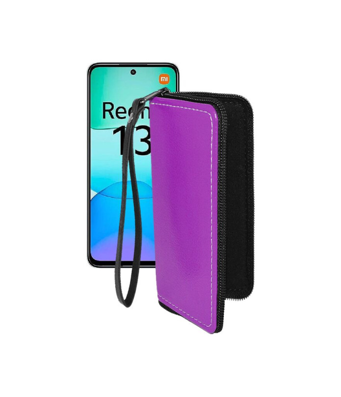 Чохол-гаманець з екошкіри для телефону Xiaomi Redmi 13