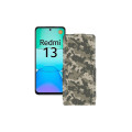 Чохол-флип з екошкіри для телефону Xiaomi Redmi 13