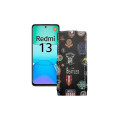 Чохол-флип з екошкіри для телефону Xiaomi Redmi 13