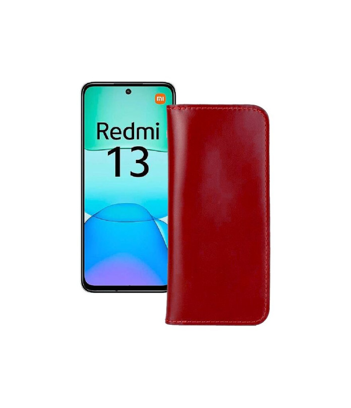 Портмоне з екошкіри для телефону Xiaomi Redmi 13