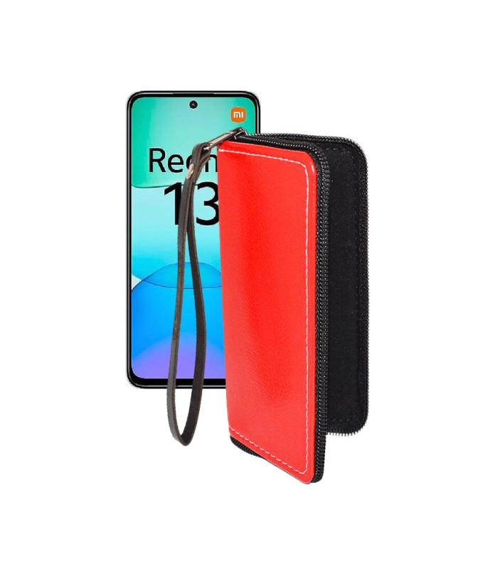 Чохол-гаманець з екошкіри для телефону Xiaomi Redmi 13