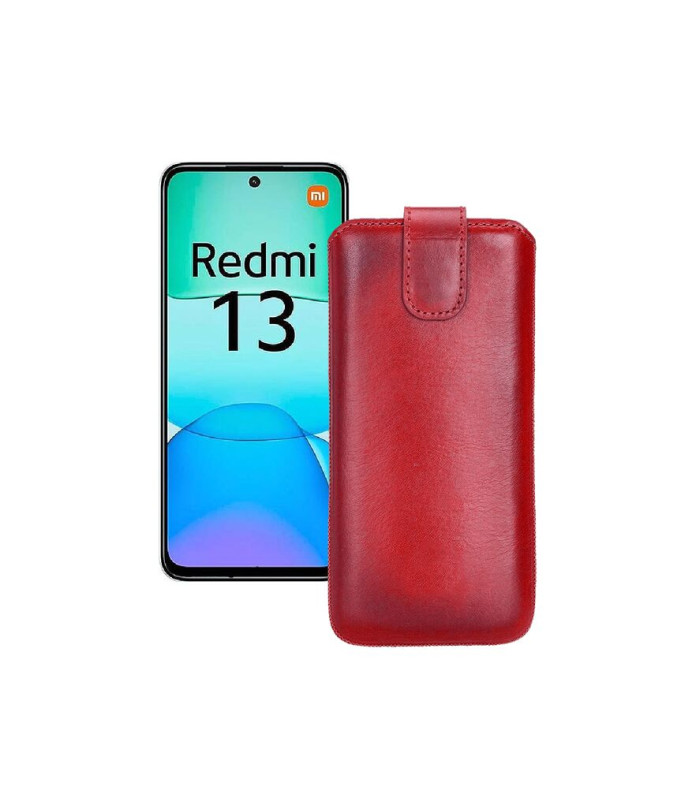 Витяжка зі шкіри для телефону Xiaomi Redmi 13