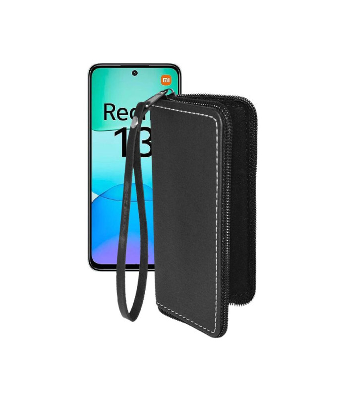 Чохол-гаманець з екошкіри для телефону Xiaomi Redmi 13