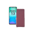 Чохол-флип з екошкіри для телефону Xiaomi Redmi 13