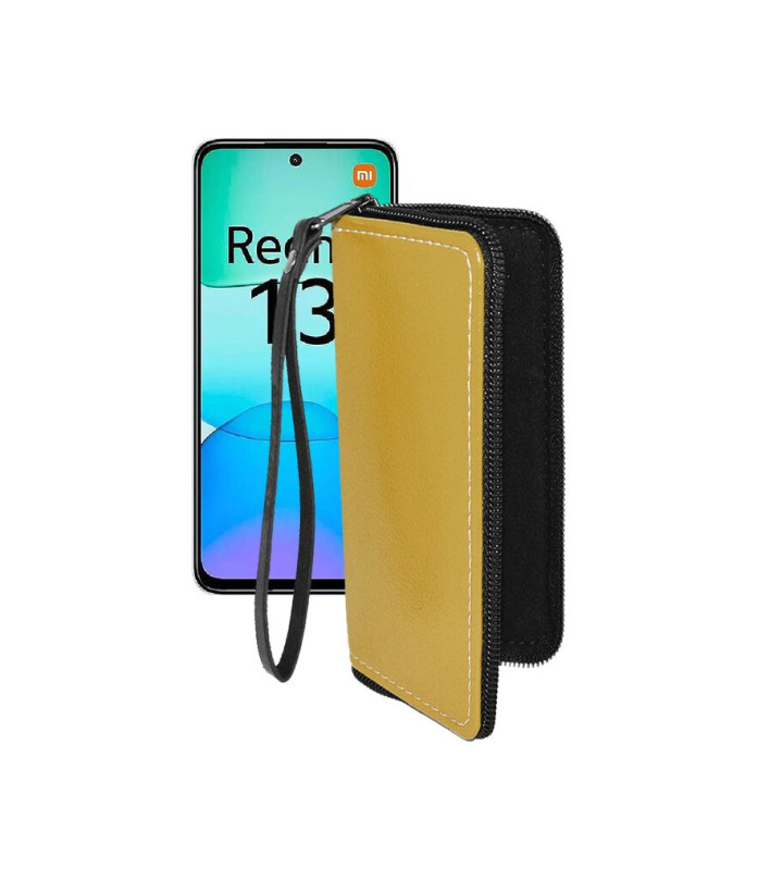 Чохол-гаманець з екошкіри для телефону Xiaomi Redmi 13