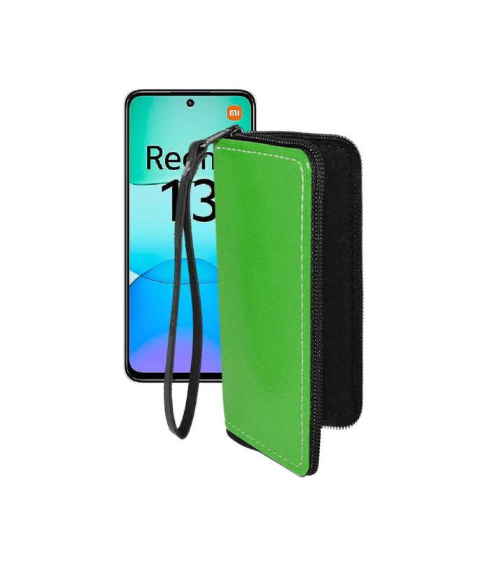 Чохол-гаманець з екошкіри для телефону Xiaomi Redmi 13