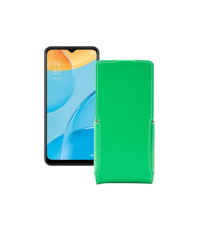 Чохол-флип з екошкіри для телефону OPPO A15s