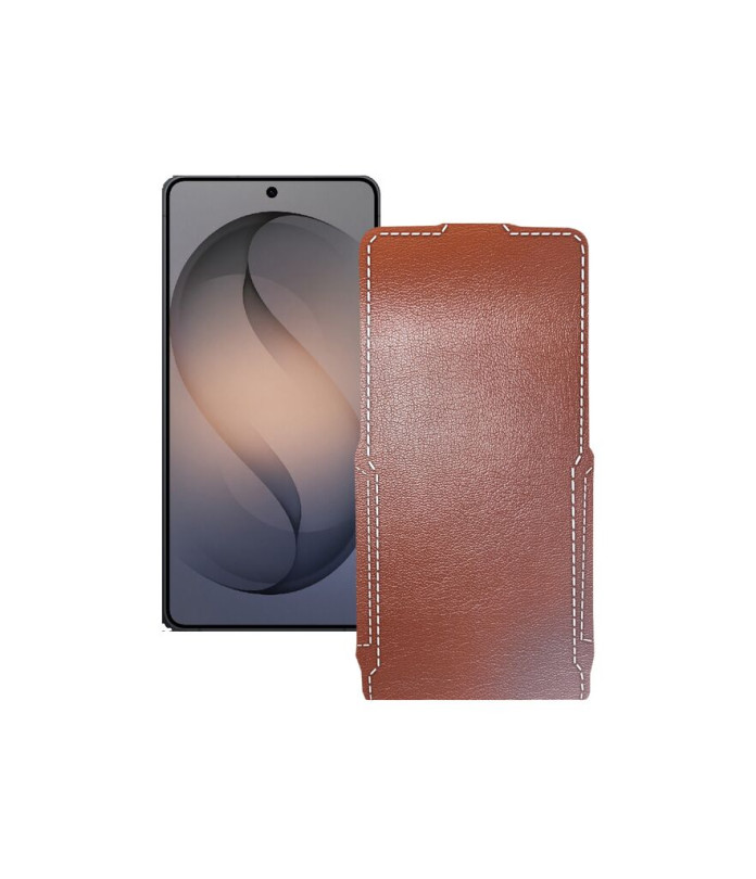 Чохол-флип з екошкіри для телефону Samsung S26 Ultra