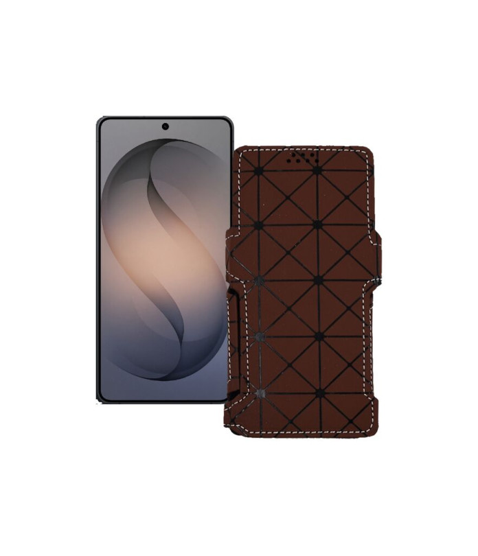 Чохол-книжка з екошкіри для телефону Samsung S26 Ultra