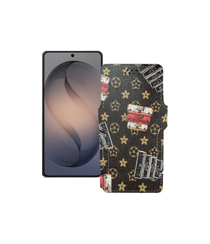 Чохол-книжка з екошкіри для телефону Samsung S26 Ultra