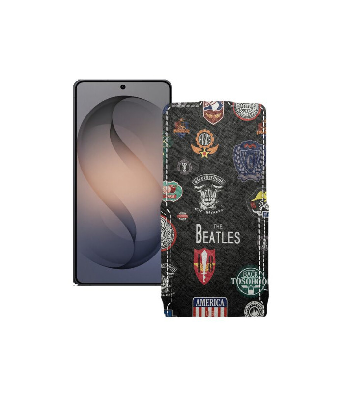 Чохол-флип з екошкіри для телефону Samsung S26 Ultra