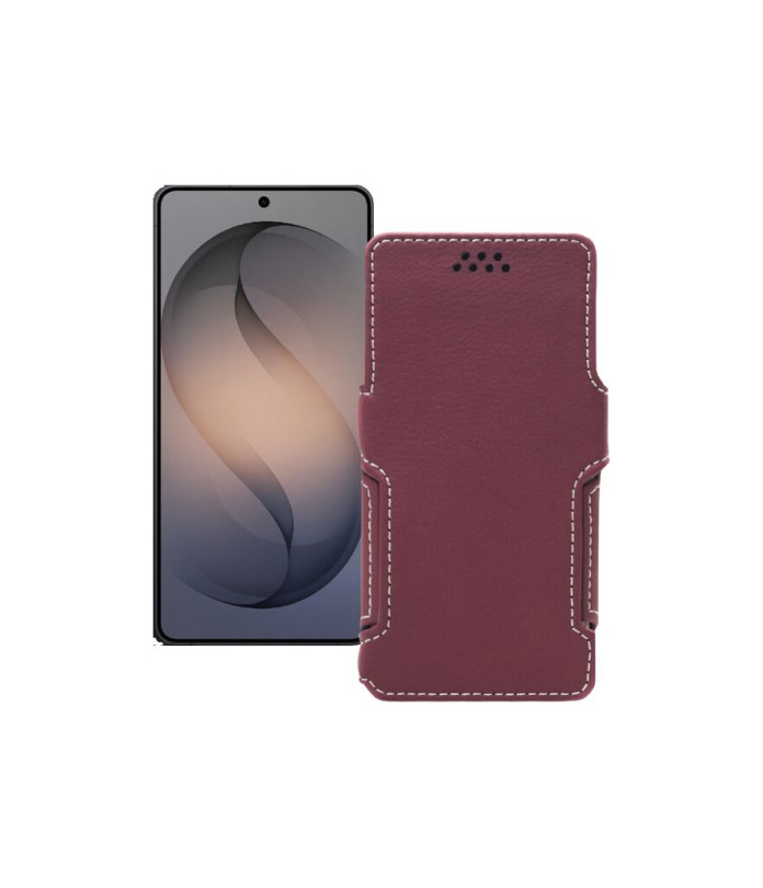 Чохол-книжка з екошкіри для телефону Samsung S26 Ultra