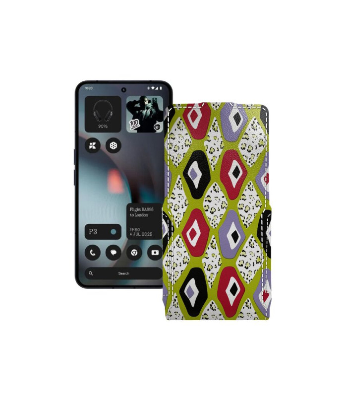 Чохол-флип з екошкіри для телефону Nothing Phone (3)