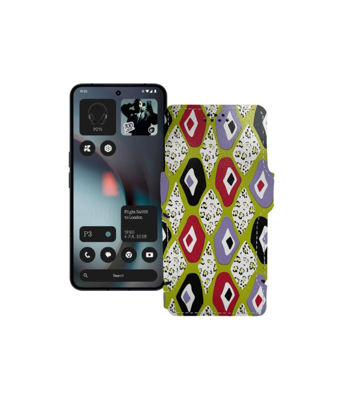 Чохол-книжка з екошкіри для телефону Nothing Phone (3)