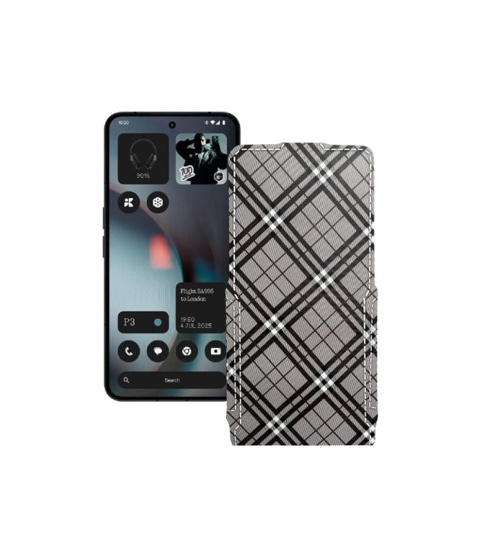 Чохол-флип з екошкіри для телефону Nothing Phone (3)