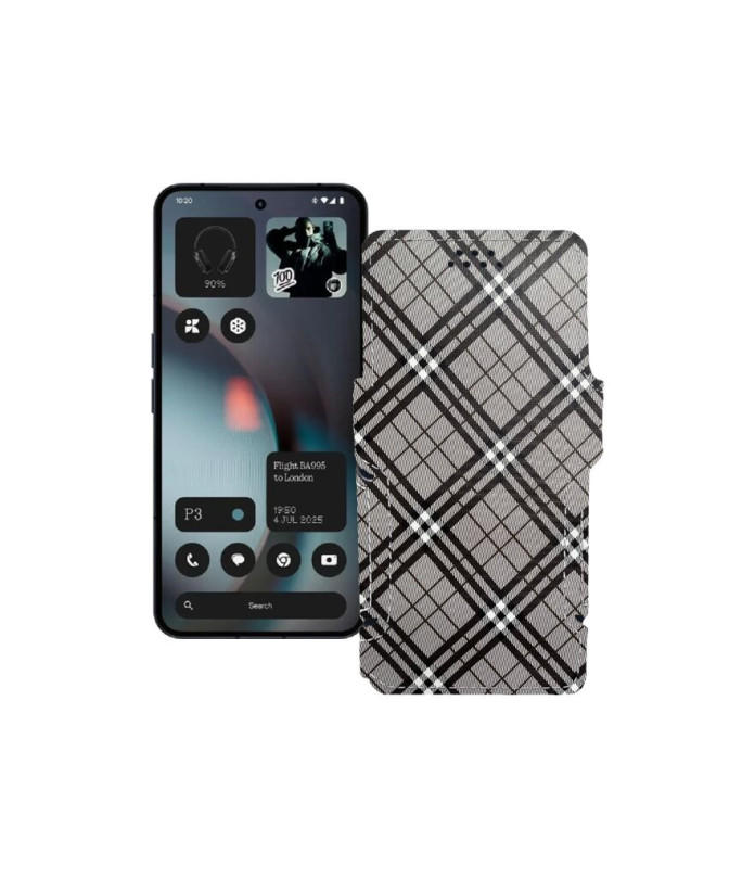 Чохол-книжка з екошкіри для телефону Nothing Phone (3)