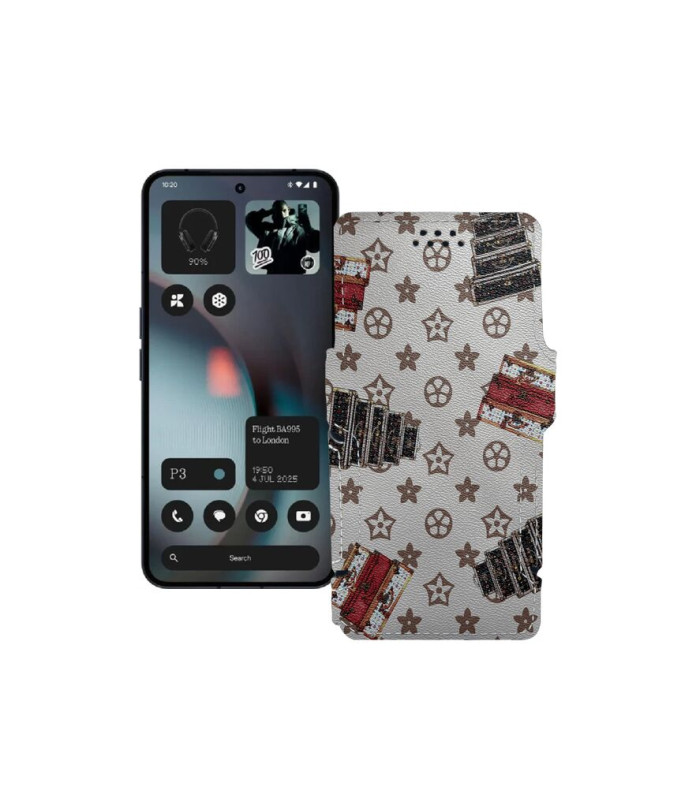 Чохол-книжка з екошкіри для телефону Nothing Phone (3)