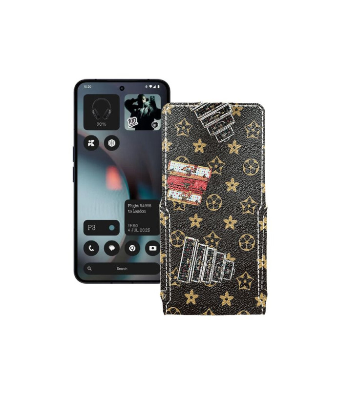 Чохол-флип з екошкіри для телефону Nothing Phone (3)