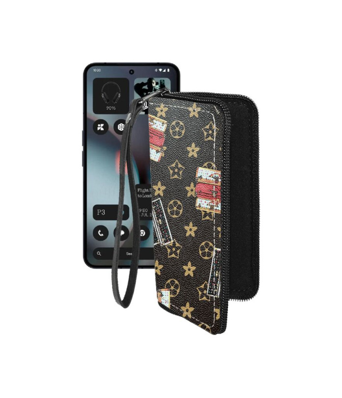 Чохол-гаманець з екошкіри для телефону Nothing Phone (3)