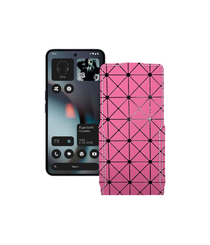 Чохол-флип з екошкіри для телефону Nothing Phone (3)