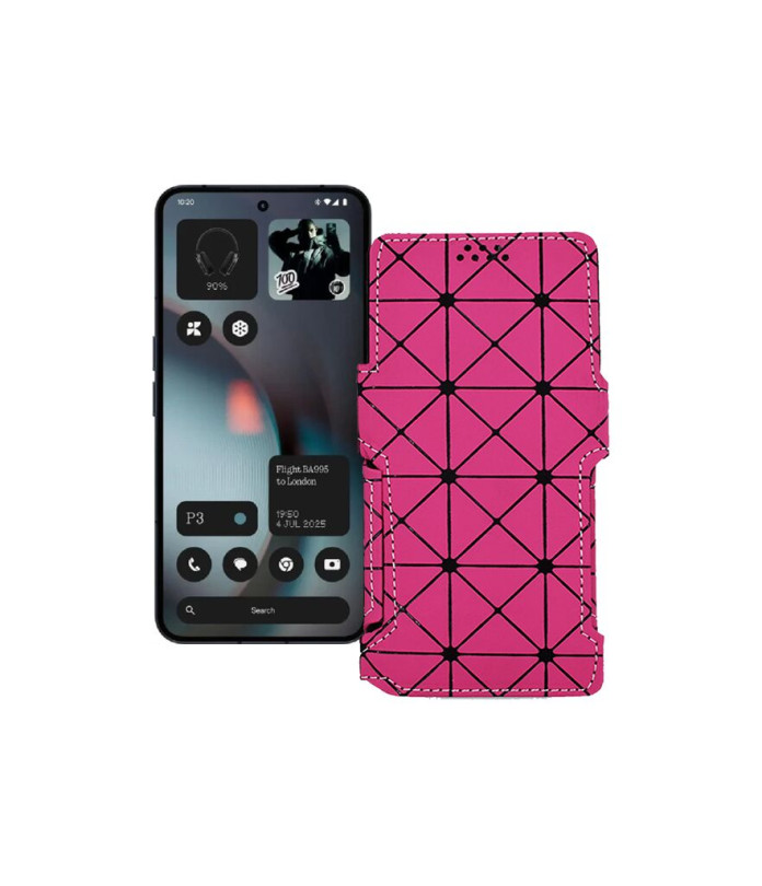 Чохол-книжка з екошкіри для телефону Nothing Phone (3)