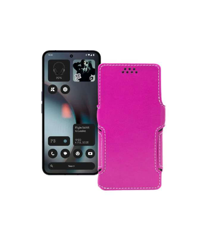 Чохол-книжка з екошкіри для телефону Nothing Phone (3)