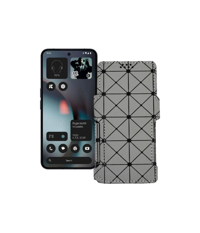 Чохол-книжка з екошкіри для телефону Nothing Phone (3)