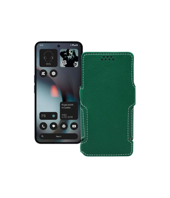 Чохол-книжка з екошкіри для телефону Nothing Phone (3)