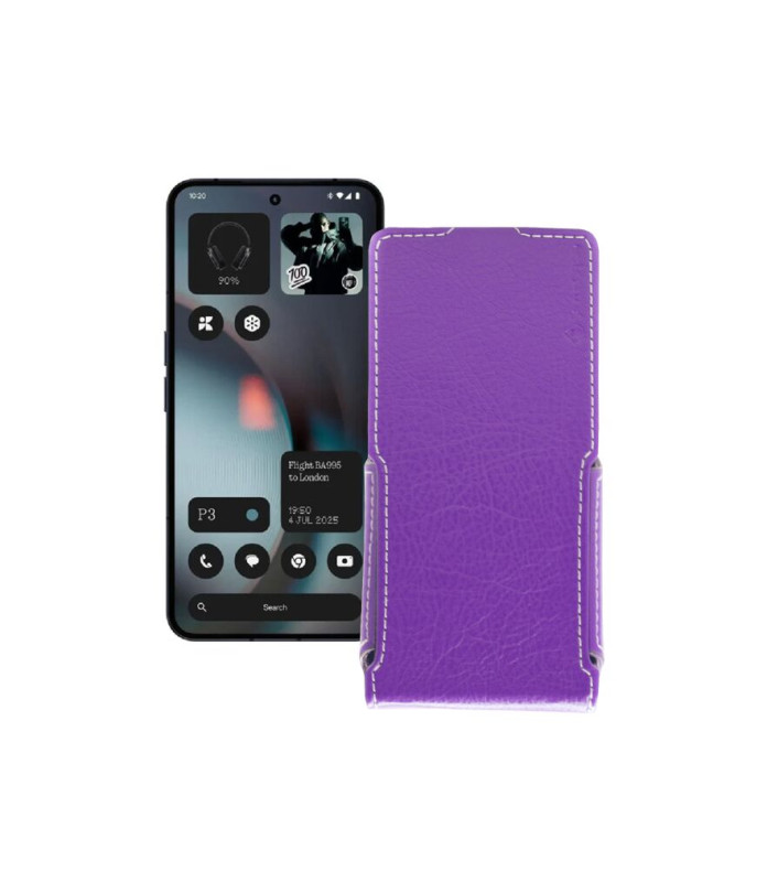 Чохол-флип з екошкіри для телефону Nothing Phone (3)