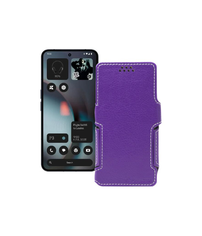 Чохол-книжка з екошкіри для телефону Nothing Phone (3)