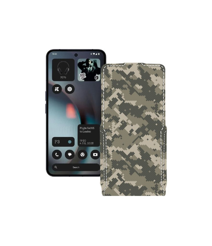 Чохол-флип з екошкіри для телефону Nothing Phone (3)