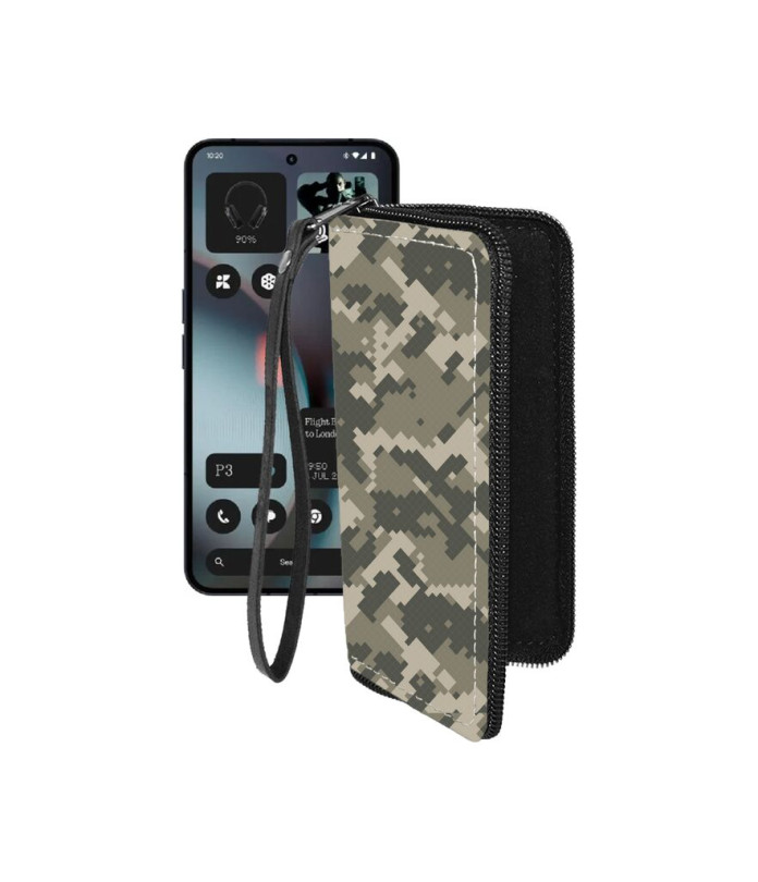 Чохол-гаманець з екошкіри для телефону Nothing Phone (3)