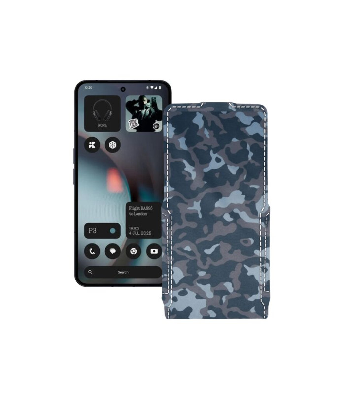 Чохол-флип з екошкіри для телефону Nothing Phone (3)