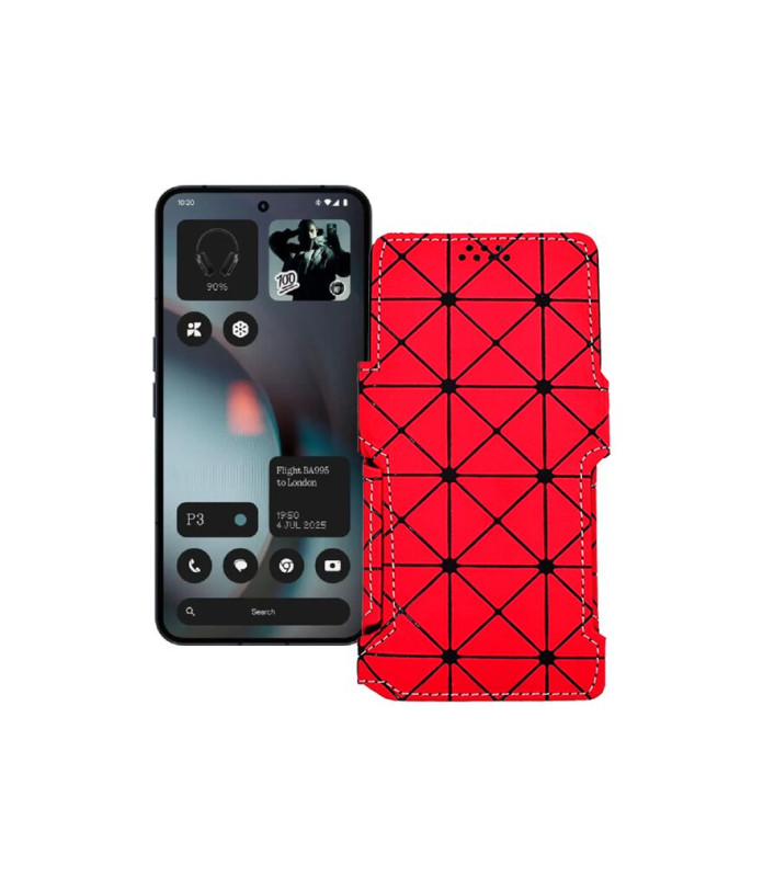 Чохол-книжка з екошкіри для телефону Nothing Phone (3)